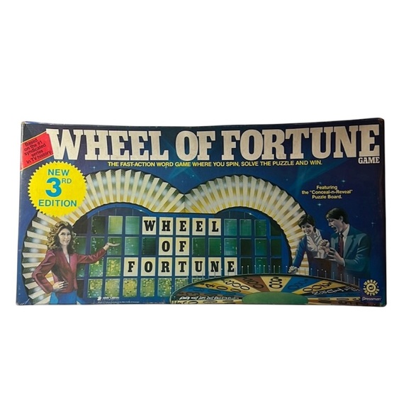 Wheel of Fortune board game 1987 - Picture 1 of 5